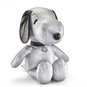 Peanuts 75th Anniversary Snoopy Metallic Design Plush.